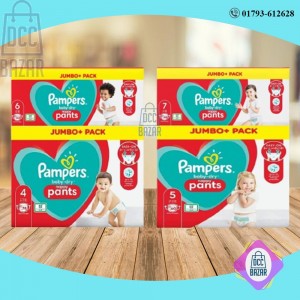 Pampers Baby Dry Pant Jumbo Pack| Size: 7 (17kg+28 ) | Quantity: 48 pcs |Made in: UK