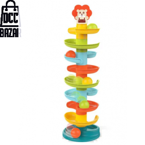 Huanger HE0292 Rolling Fun & Learning! Interactive Ball Track for Toddlers (16 pcs)