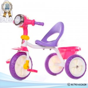 Multicolor Modern Kids Tricycle (Random Color)
