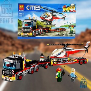 City Great Vehicles Heavy Cargo Transport Playset
