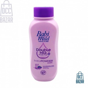 Babi Mild Baby Powder Double Milk Protein- 180g
