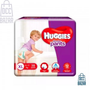 Huggies Baby Diaper WonderPants Pant XL 12-17kg 38pcs