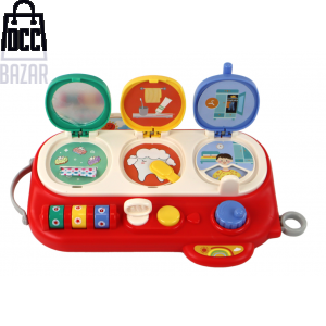 Huanger HE8080 Interactive Busy Board for Toddler Learning & Development (18 Months+)