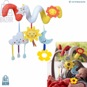 Baby Stroller Cartoon Sun Moon Star Cloud Pendant Hanging Crib Crib Ornament