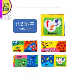 Baby cloth book early education toys I Baby cloth book foreign trade
