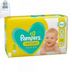 Pampers New Baby belt style | Size3(6kg-10kg) | Quantity: 42 pcs | Made in: UK