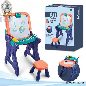 Kids All In One Adjustable Art Easel Educational Toy