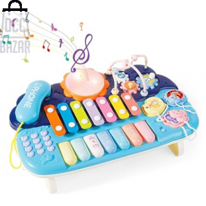 Sobebear: All-in-One Fun! Musical Telephone Hand Drum for Curious Toddlers (18 Months+)