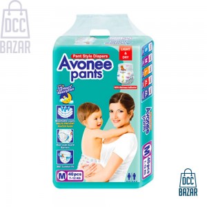 Avonee 3 Baby Diaper Pants M 7-12 kg 40pcs
