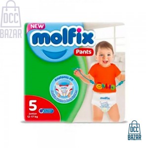 Molfix Baby Diaper Twin Pants (5 Extra Large) 12-17Kg 22pcs