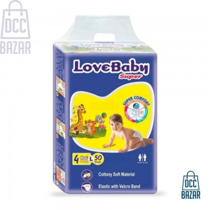 Love Baby Diaper Belt 4 Maxi 7-18 kg 50 pcs