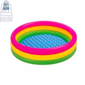 Inflatable baby bathtub for newborn  Round, 34 inch 