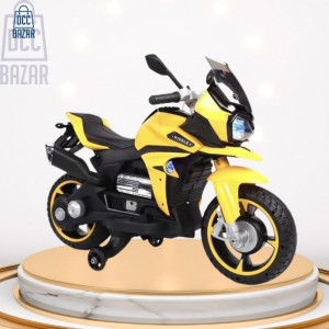 Smart R800GS Kids Bike Blutooth Music, Lighting Wheel, Steel handrace, Leather Seat, Key Start 6V/7AH Battery, 3 Pin Charger 
