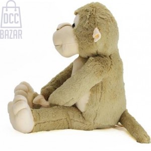 Dimpy 1066 Plush Monkey with Posable Legs: Giant 70cm Soft Toy for Fun & Games (Ages 1+)