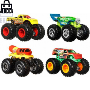 Hot Wheels HLT73 Monster Trucks 4-Pack Assortment