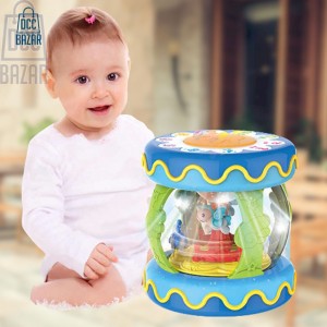 HUANGER Educational Carousel Music Pat Drum