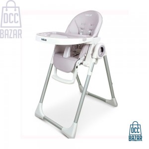 IVOLIA champagne free easy infant installed wholesale plastic baby dining chair adjustable high chair folding chair pink