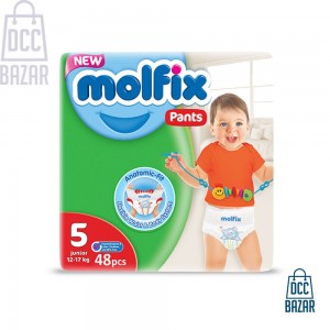 Molfix Baby Diaper Pants (Extra Large5) 12-17Kg 48pcs