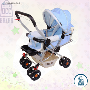 Farlin Baby Stroller (Light Blue)