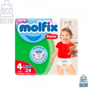 Molfix Baby Diaper Twin Pants (4 Maxi) 7-14Kg 24pcs