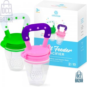 Baby Fruit Feeder Pacifier Blue