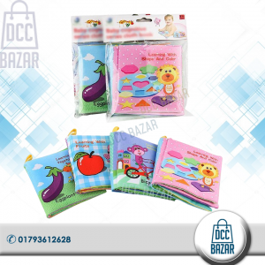 Brain Development  Cloth Book for Early (Combo pack 4 pcs book)
