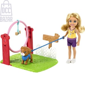 Barbie GTN62 Chelsea Can Be Dog Trainer Playset