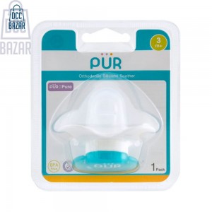Pur Orthodontic Silicone Soother (3m+) 