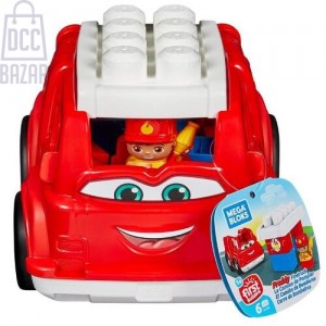 MEGA BLOKS GCX09 Toddler Building Blocks Fire Truck