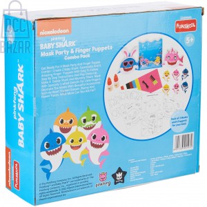 Funskool 9019700 Baby Shark-Mask Party & Finger Puppet