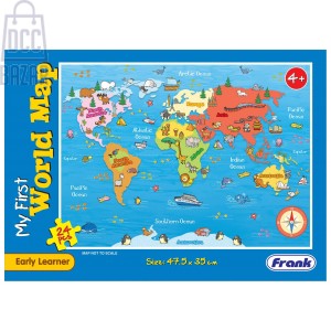 Frank My First World Map Puzzle 10148