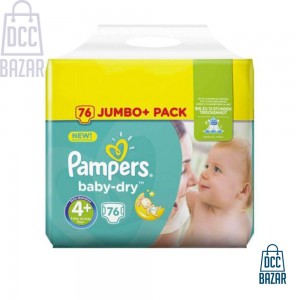 Pampers (UK) Baby – dry 4+ 10-15kg 76pcs