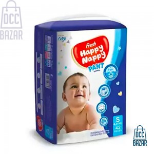 Happy Nappy Pant S (4-8kg) 42pcs