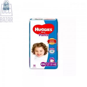 Huggies Dry Pants Baby Diaper XXL 15-25 kg 32 Pcs