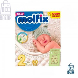 Molfix Baby Diaper Belt (2Mini) 3-6kg 80pcs