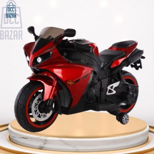 R1 Bike Painting Blutooth Music, Lighting wheel, Leather Seat, 12V/7AH Battery, 3 Pin Charger 