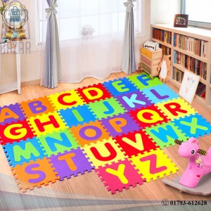 Baby Crawling Mat Puzzle Toys For Kids with English Alphabet Pattern 
