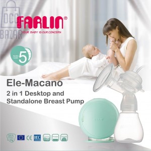 Ele-Macano 2 in 1 Single Electric Breast Pump