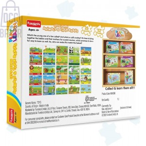 Funskool Let’s Learn Animals & their Babies Puzzle