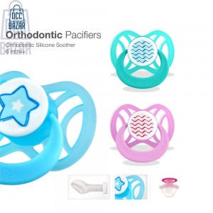 Orthodontic Silicone Soother 0-6 mths