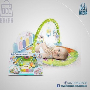 Bed Lion and Friend Play Mat Exercise Piano Music Toy for Toddler Early Educatio