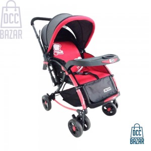 Baby Cradle Stroller (Blue)