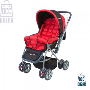 Baby Cradle Stroller (Red)