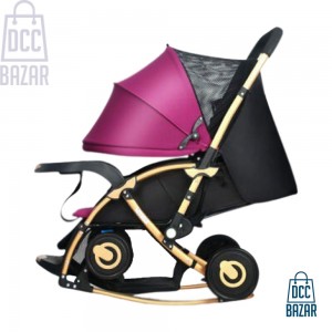 Baby Rocking Stroller (Purple)