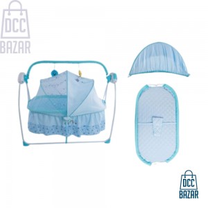 Baby electric shaker multifunctional crib smart electric portable folding music cradle one generation