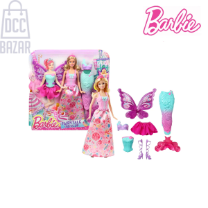 Barbie DHC39 Doll And Fairytale Dress-Up Set