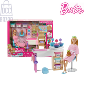 Barbie GJR84 Face Mask Spa Day Playset