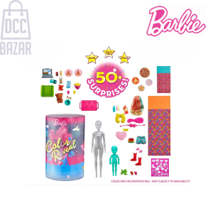 Barbie GRK14 Color Reveal Slumber Party Fun Set