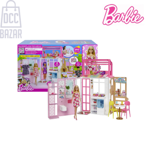 Barbie HCD48 Vacation House Doll and Playset