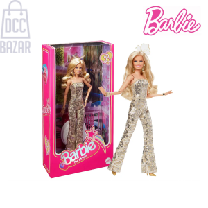 Barbie HPJ99 Barbie The Movie, Barbie In Gold Disco Jumpsuit